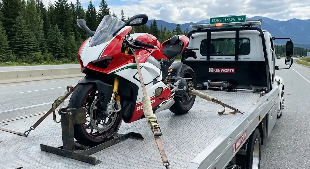 San Francisco motorcycle tow truck service
